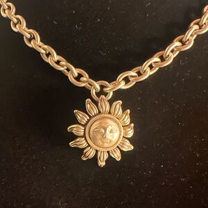 Tiffany & Co. Silver Sunburst Necklace